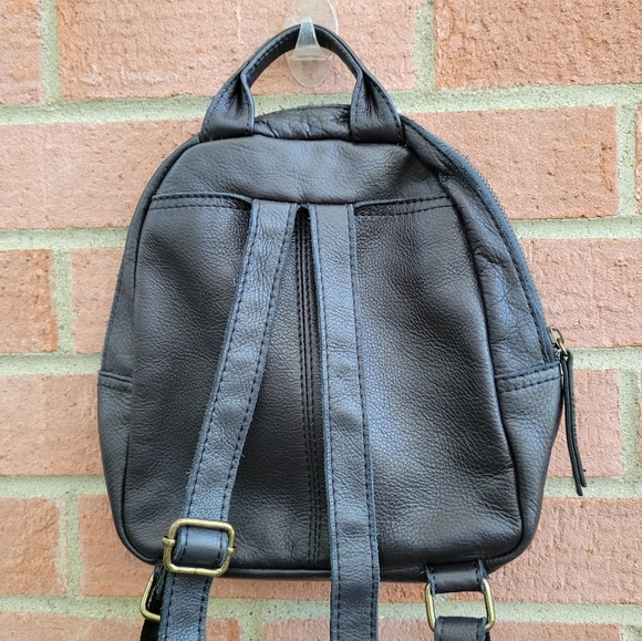 American Leather Co. Denise Mini Backpack in Black - Picture 6 of 9
